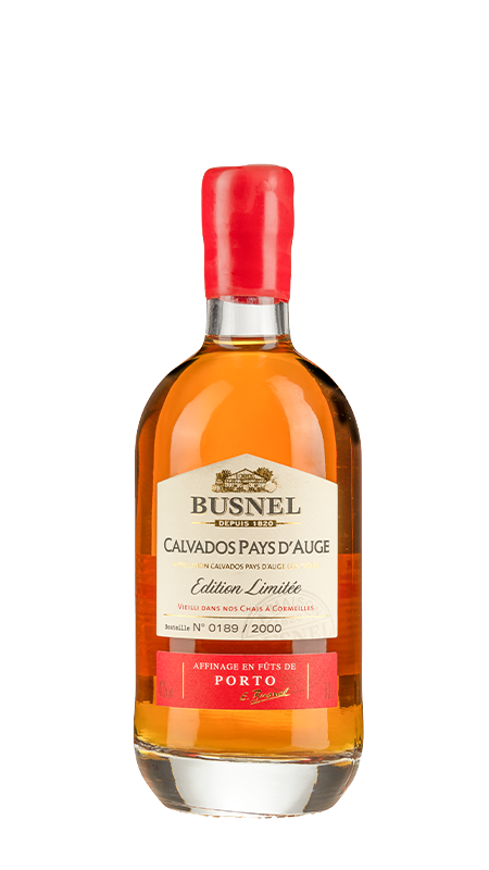 BUSNEL Calvados Pays d'Auge finished in Port barrels